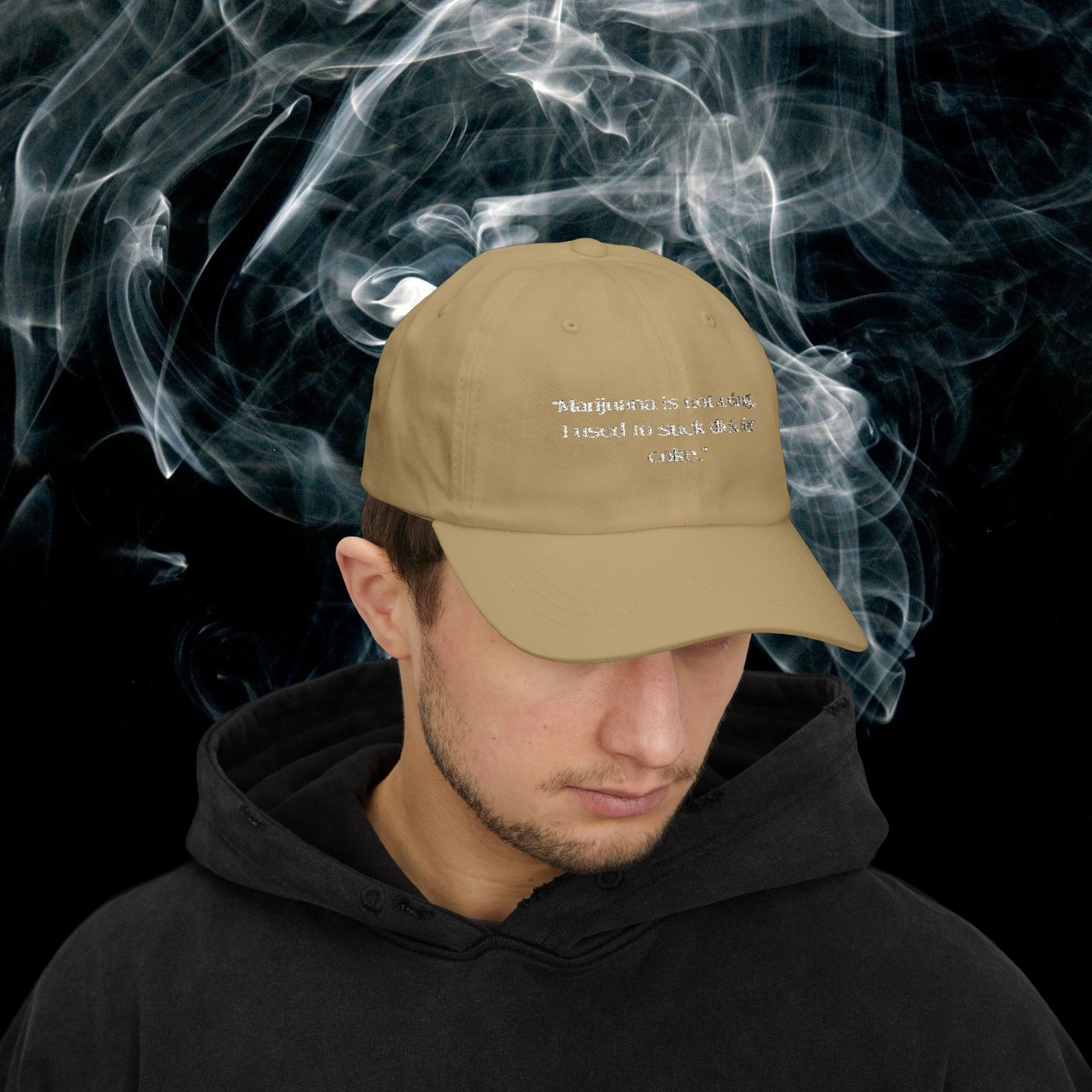 LEGENDARY EMBROIDED STONER MOVIE QUOTE MEETS PREMIUM DAD CAP STYLE