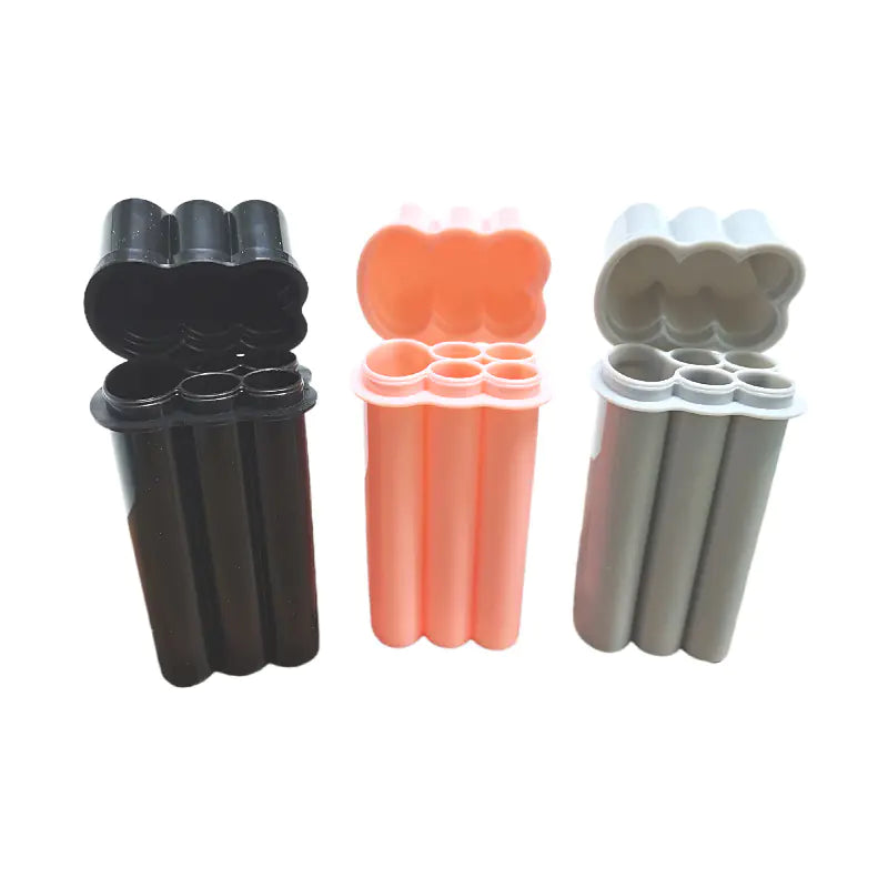 Integrated Flip Top Cigarette Case with Lighter Holder