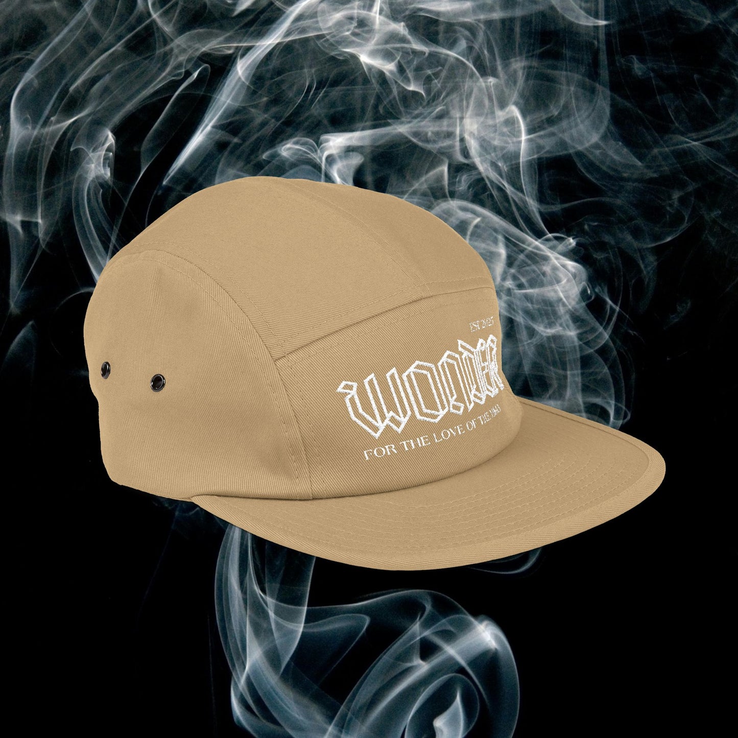 Wonder 5 Panel Cap | Embroidered Hat for Adventure Lovers, Casual Style, Outdoor Activities, Birthday Gift, Unique Fashion Statement