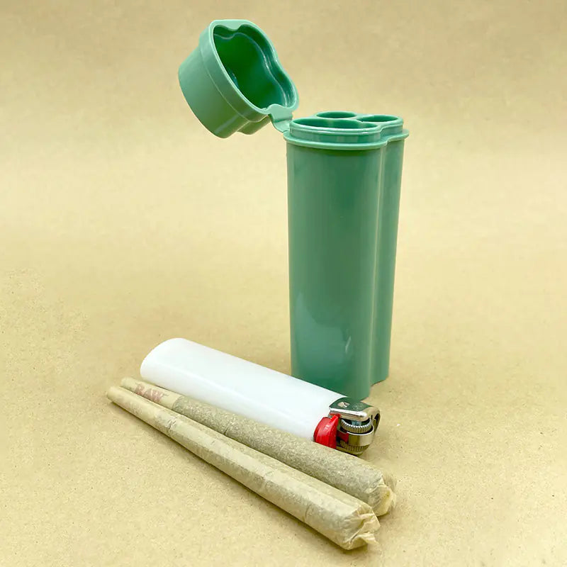 Integrated Flip Top Cigarette Case with Lighter Holder