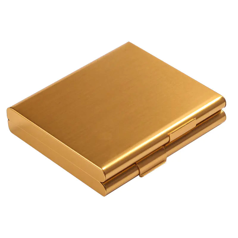 Creative Aluminum Cigarette Case and Card Holder Sleeve