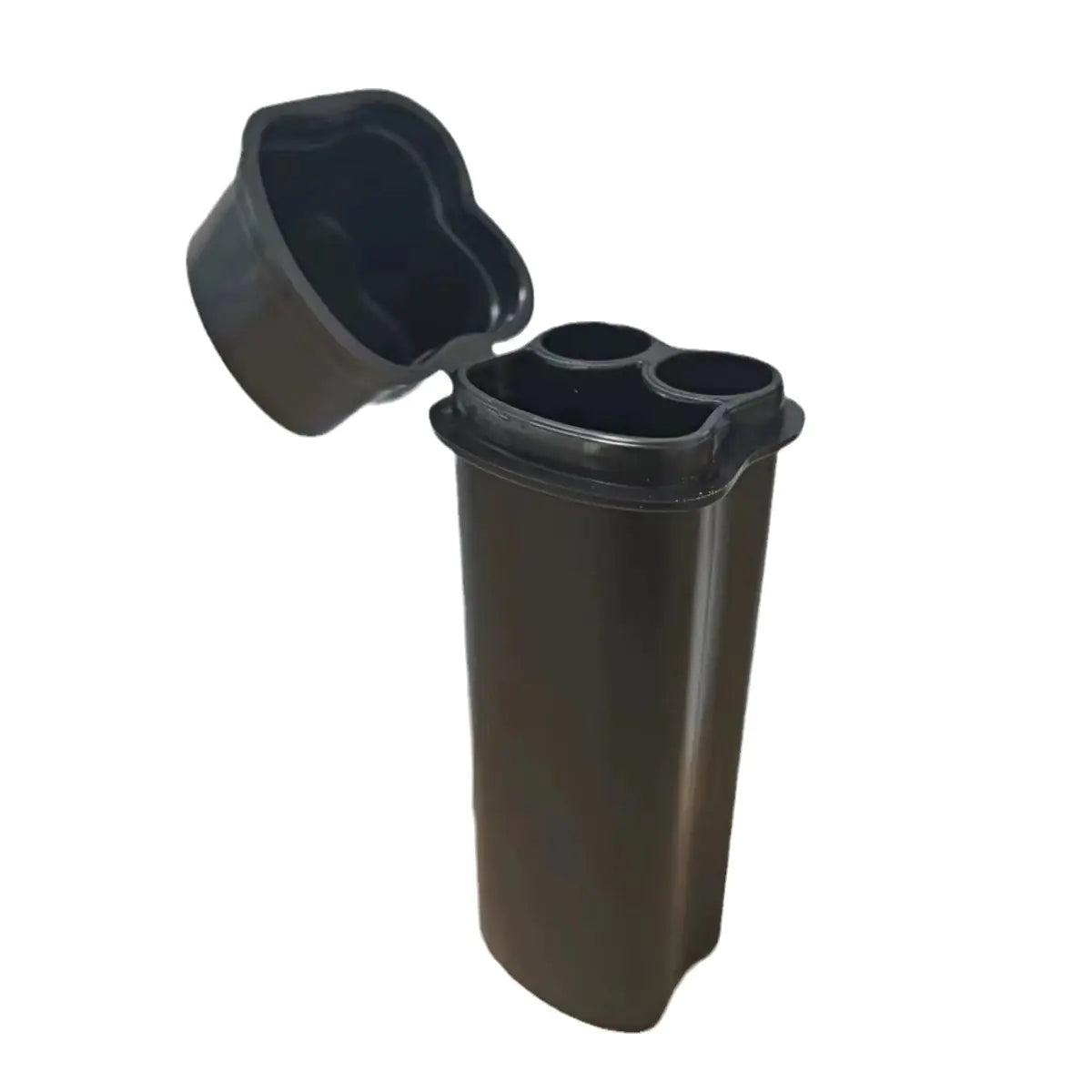 Integrated Flip Top Cigarette Case with Lighter Holder