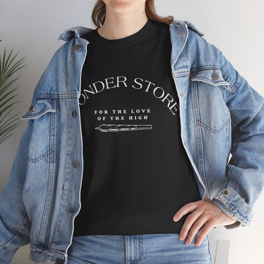 USA Unisex Heavy Cotton Tee - Wonder Store Graphic Tee for Casual Wear, Gift Ideas, Comfortable Daily Wear, Summer Outfit, Unisex Fashion